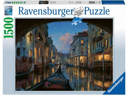 Ravensburger puzzle 164608 Benátský sen 1500 dílků