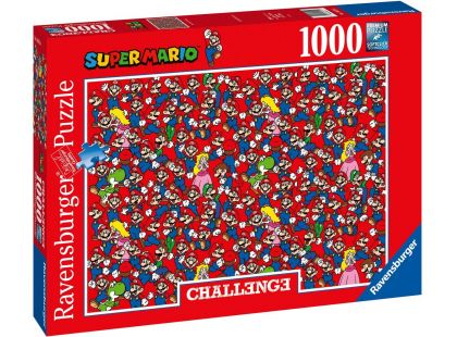 Ravensburger Puzzle Super Mario Výzva 1000 dílků