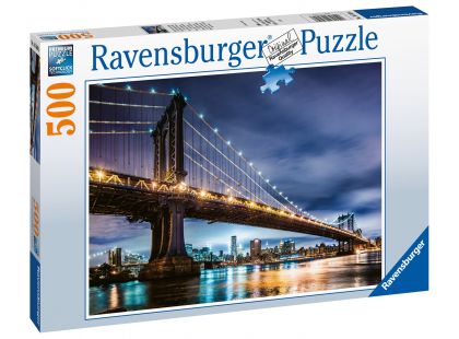 Ravensburger Puzzle Most nad řekou 500 dílků