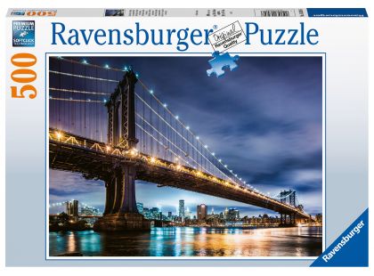 Ravensburger Puzzle Most nad řekou 500 dílků