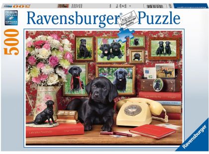 Ravensburger Puzzle 165919 Psi 500 dílků