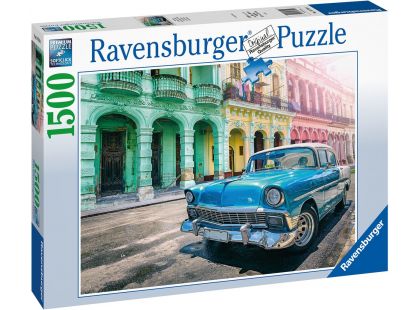 Ravensburger Puzzle Auta na Kubě 1500 dílků