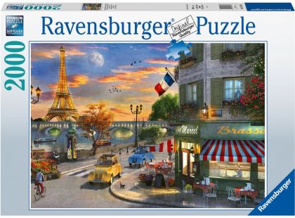 Ravensburger Puzzle 167166 Malovaná scenérie 2000 dílků