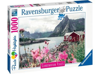 Ravensburger Puzzle 167401 Skandinávie Lofoty, Norsko 1000 dílků