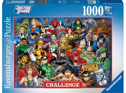 Ravensburger Puzzle Challenge Marvel Liga spravedlnosti 1000 dílků