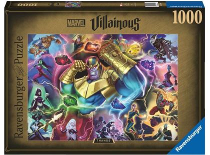 Ravensburger Puzzle 169047 Padouchové Thanos 1000 dílků