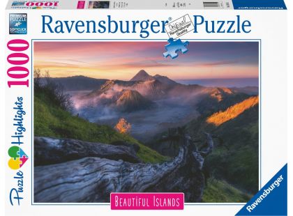 Ravensburger Puzzle Nádherné ostrovy Jáva 1000 dílků