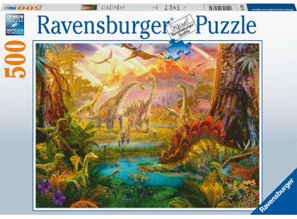 Ravensburger Puzzle Dinoland 500 dílků