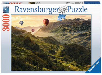 Ravensburger Puzzle 170760 Rýžové terasy v Asii 3000 dílků