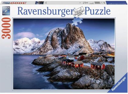 Ravensburger puzzle 170814 Norwegen 3000 dílků