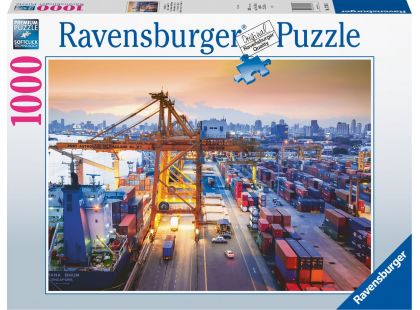 Ravensburger puzzle 170913 Přístav Hamburg 1000 dílků