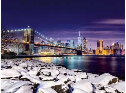 Ravensburger Puzzle Zima v New Yorku 1500 dílků