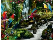 Ravensburger Puzzle Barevní papoušci v džungli 2000 dílků