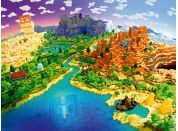 Ravensburger puzzle 171897 Minecraft Svět Minecraftu 1500 dílků