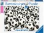 Ravensburger puzzle 173632 Challenge Puzzle: Fotbalové míče 1000 dílků 2