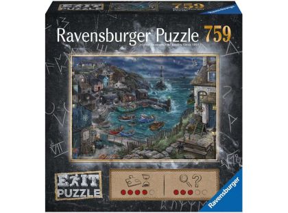 Ravensburger Puzzle Exit puzzle Maják u přístavu 759 dílků
