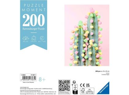 Ravensburger puzzle 173679 Kaktus 200 dílků