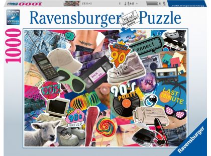 Ravensburger Puzzle 90. léta 1000 dílků
