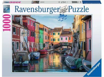 Ravensburger puzzle 173921 Burano, Itálie 1000 dílků