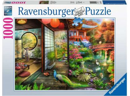 Ravensburger puzzle 174973 Japonská zahrada 1000 dílků