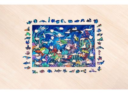 Ravensburger Puzzle dřevěné Podmořský svět 500 dílků