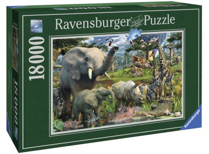 Ravensburger Puzzle Život v divočině 18000 dílků