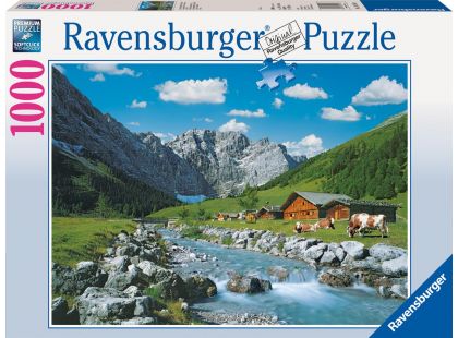 Ravensburger Puzzle Rakouské hory 1000 dílků
