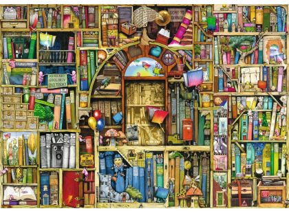Ravensburger Puzzle Bizarní knihovna 1000 dílků