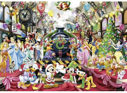 Ravensburger Puzzle Disney Všichni na palubě na Vánoce 1000 dílků