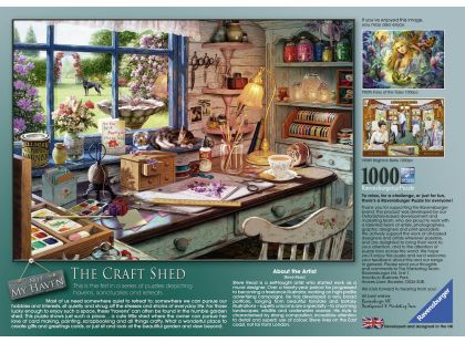 Ravensburger Puzzle 195909 Řemeslná bouda 1000 dílků