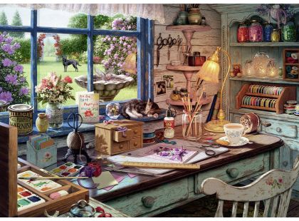 Ravensburger Puzzle 195909 Řemeslná bouda 1000 dílků