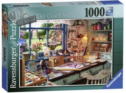 Ravensburger Puzzle 195909 Řemeslná bouda 1000 dílků