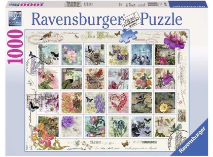 Ravensburger Puzzle 196074 Sbírka známek 1000 dílků