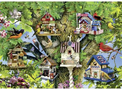 Ravensburger Puzzle 196913 Ptačí vesnice 1000 dílků