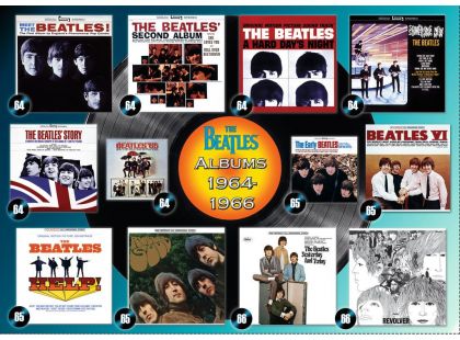 Ravensburger Puzzle 197538 The Beatles Skladby 1000 dílků