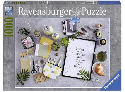 Ravensburger Puzzle 198290 Začni žít svůj sen 1000 dílků