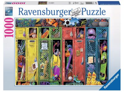 Ravensburger Puzzle 198627 Zamčený pokoj 1000 dílků