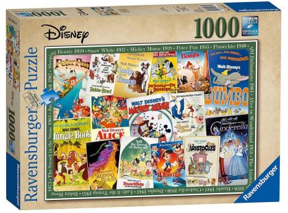 Ravensburger Puzzle 198740 Disney Vintage 1000 dílků