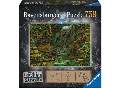 Ravensburger puzzle 199518 Exit Puzzle Chrám v Ankor 759 dílků
