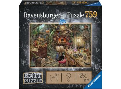 Ravensburger puzzle 199525 Exit Puzzle Kouzelnická kuchyně 759 dílků - Poškozený obal
