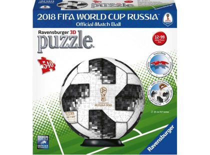 Ravensburger Puzzle 3D Adidas Mistrovství světa ve fotbalu 540 dílků