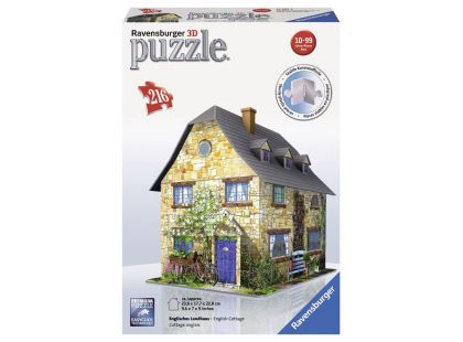 Ravensburger Puzzle 3D Anglická chata 216 dílků