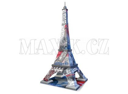 Ravensburger Puzzle 3D Eiffelova věž Vlajková edice 216 dílků