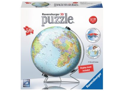 Ravensburger Puzzle 3D Globus puzzleball 540 dílků