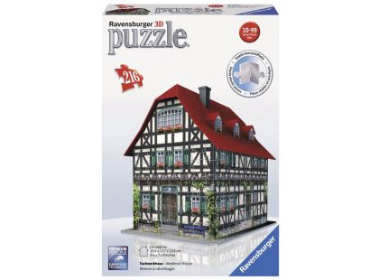 Ravensburger Puzzle 3D Středověký dům 216d
