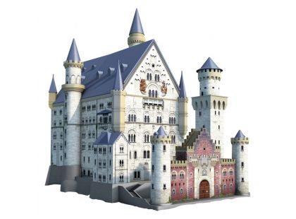 Ravensburger Puzzle 3D Zámek Neuschwanstein 216 dílků - Poškozený obal