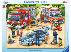 Ravensburger Puzzle Záchranné práce 30 dílků
