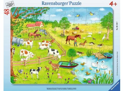 Ravensburger Puzzle 61457 Procházka na zemi 48 dílků