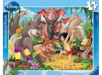 Ravensburger Puzzle 63987 Disney Kniha džunglí Mowgli a Balu 30 dílků