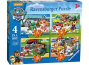 Ravensburger Puzzle 4 v 1 Tlapková patrola 72 dílků